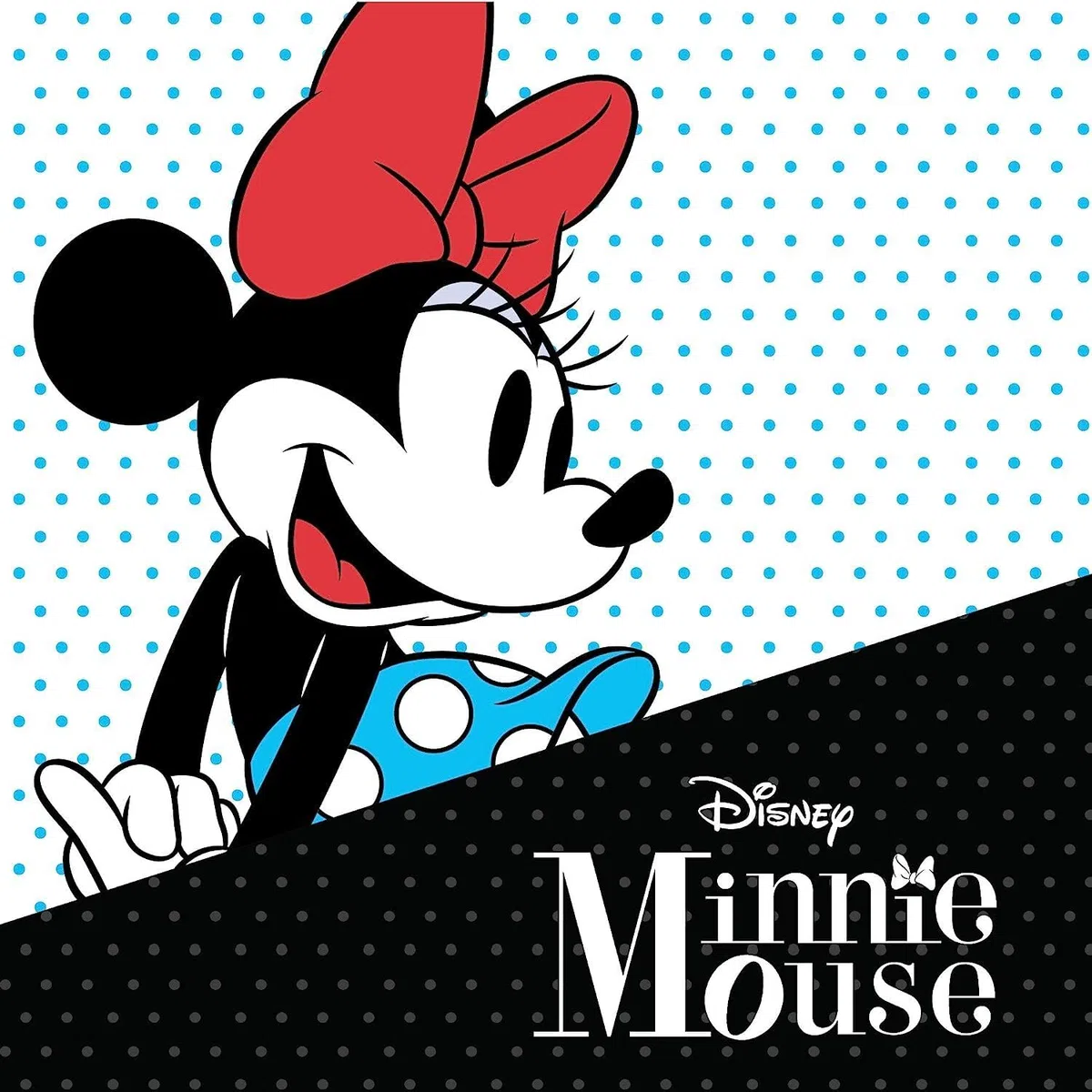 Disney Collana Minnie, Acciaio Inossidabile con Coccinella per Bambini e Bambine, Lunghezza 40+5 cm
