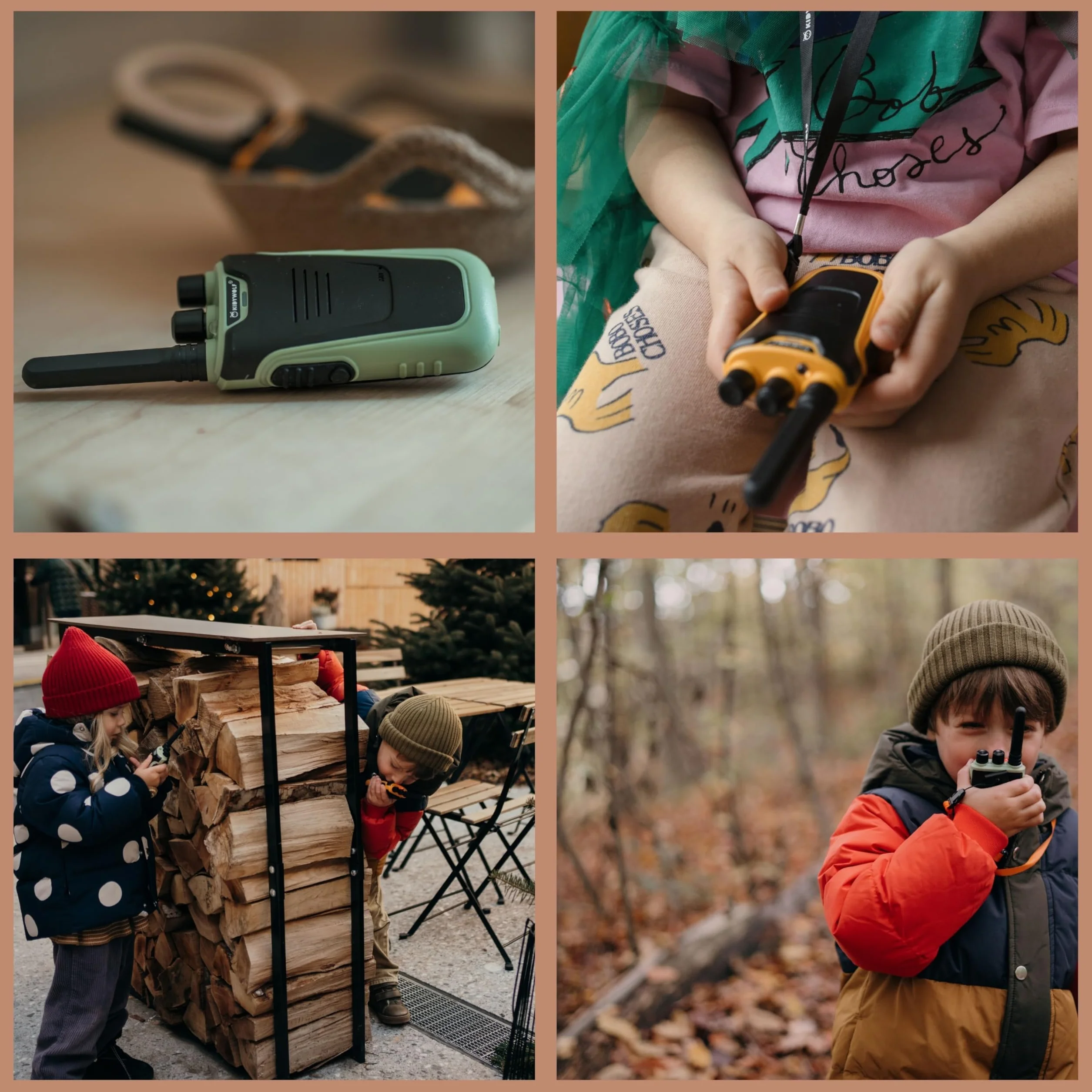 Kidywolf Kidytalk KIDYTALK-NC - Walkie Talkie 2 pezzi