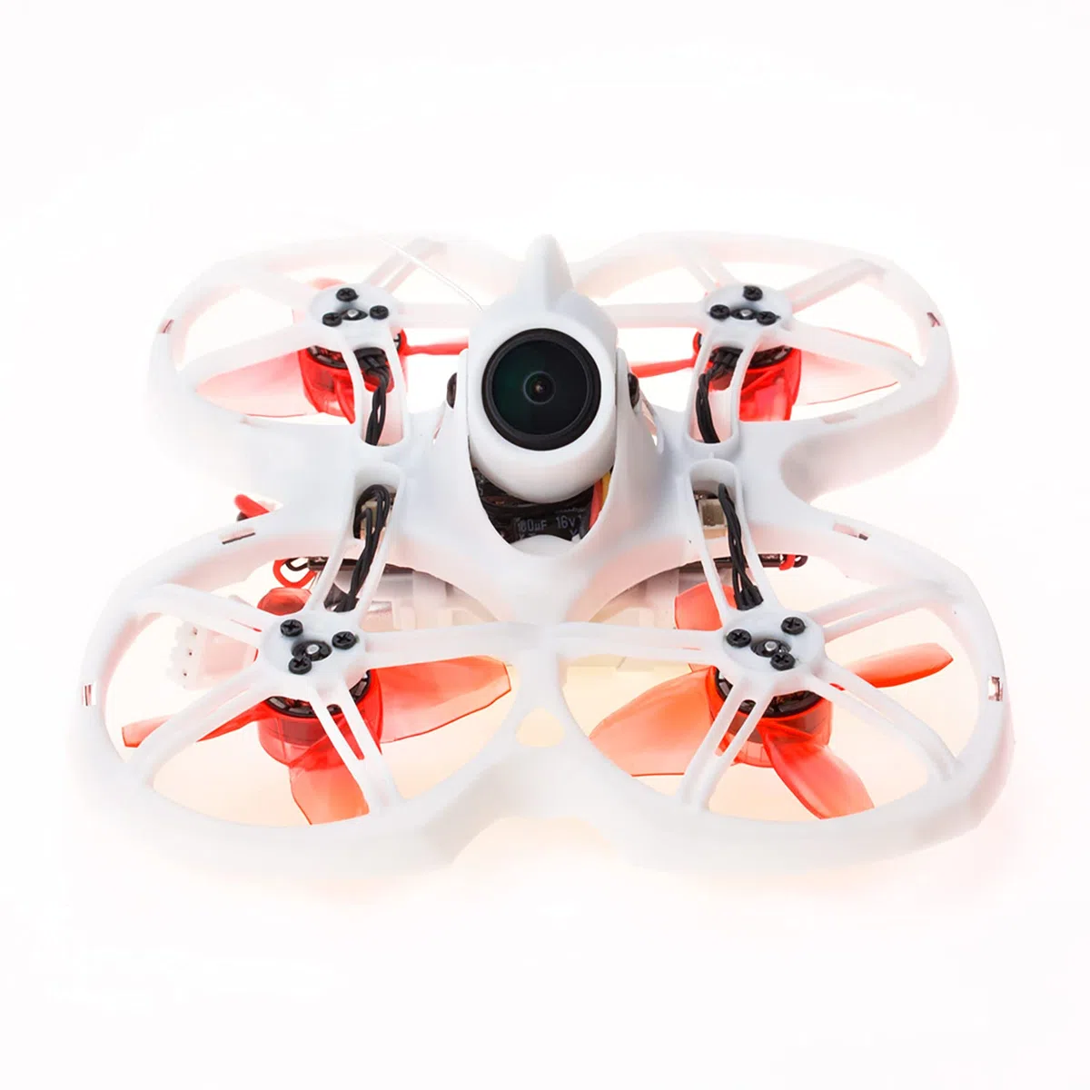 EMAX Tinyhawk II FPV Drone RTF Kit con Visuale in Prima Persona con Fotocamera Runcam Nano 2, 25-100-200 VTX Commutabile, Mini Drone con Occhiali e E6 Trasmettitore per Bambini Principianti