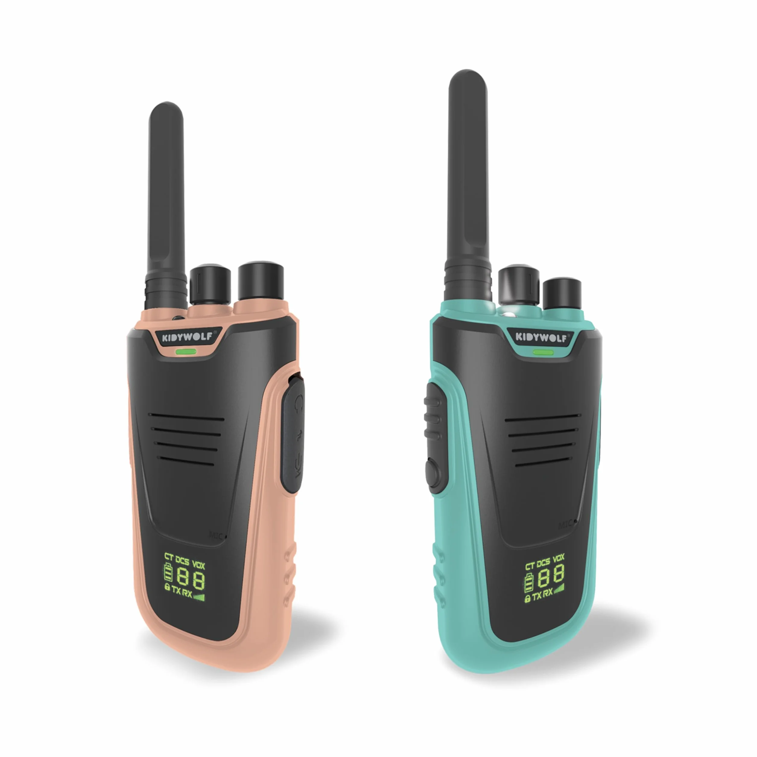 Kidywolf Kidytalk KIDYTALK-NC - Walkie Talkie 2 pezzi