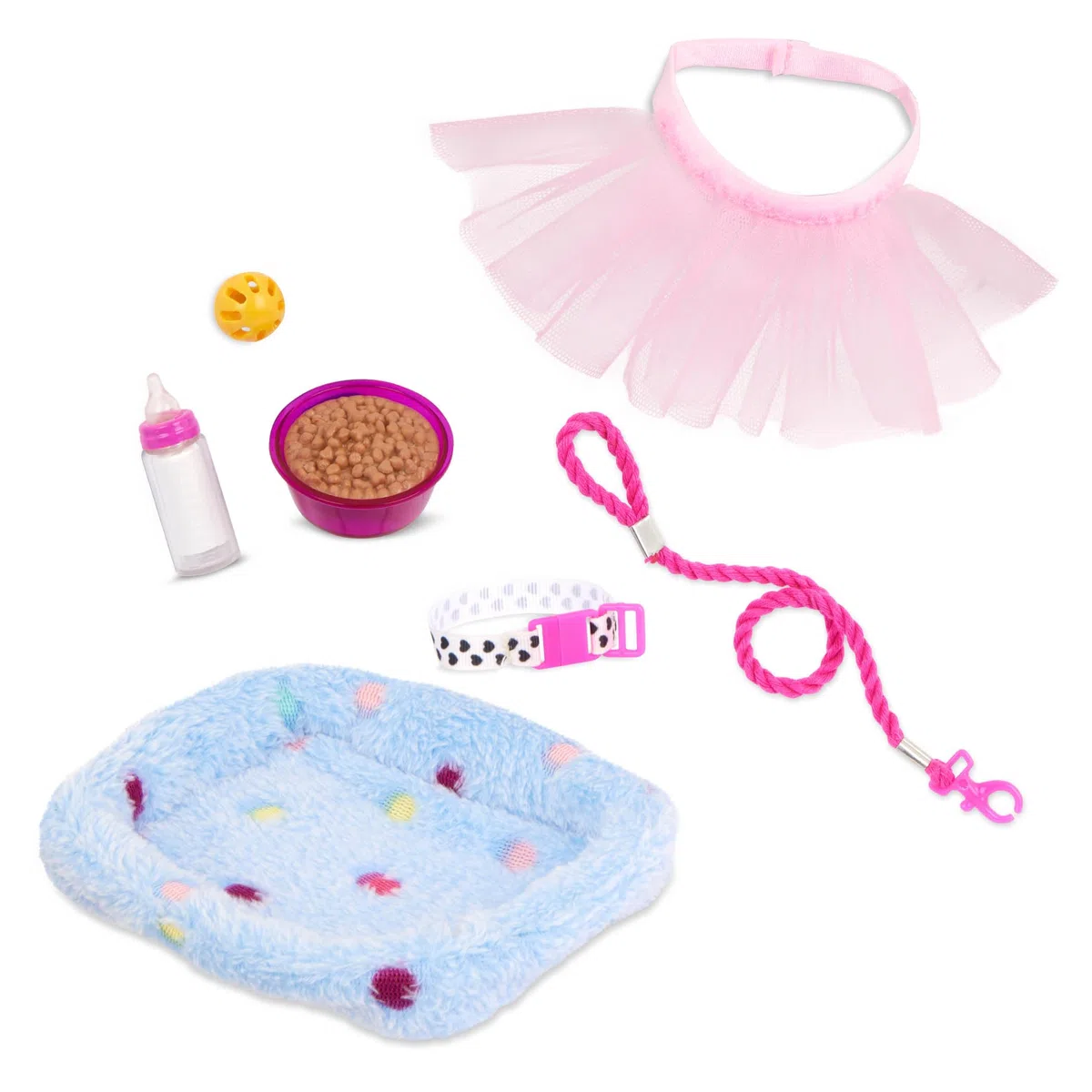 Our Generation - Mindy e Pepper - Set di bambole e gatti da 46 cm - Animale di peluche gattino - Accessori per letti e cure per animali domestici - Giocattolo per bambini dai 3 anni in su