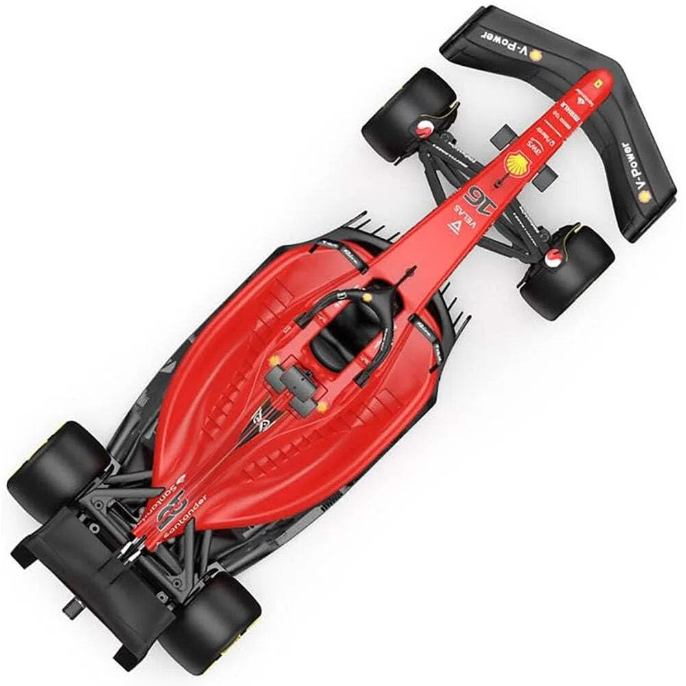 CMJ RC Cars Auto telecomandata Ferrari F1 F1-75 (scala 1:18) - Auto telecomandata 2022 Formula 1 piloti - Charles LeClerc + Carlos Sainz Drive To Surive