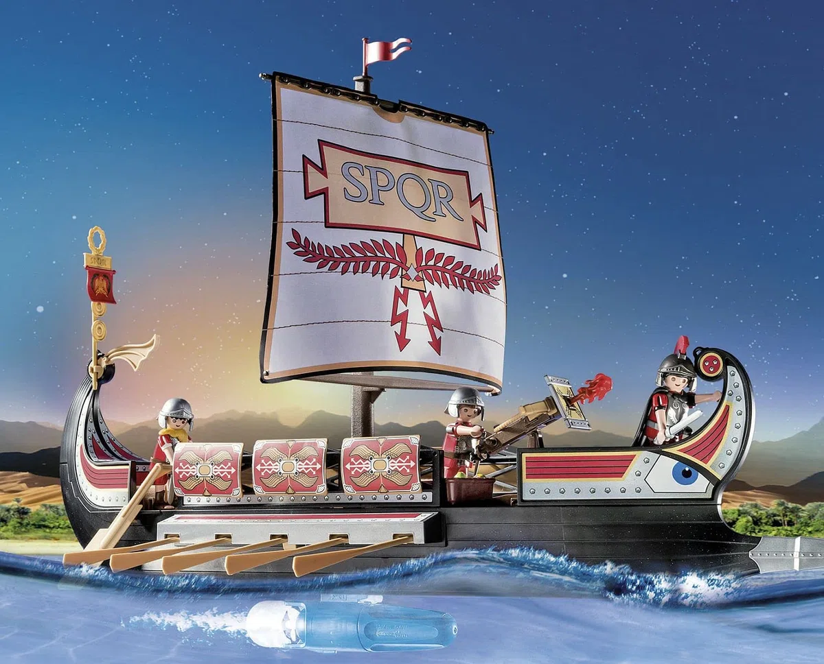 Playmobil 5390 - Galea Romana con Rostro