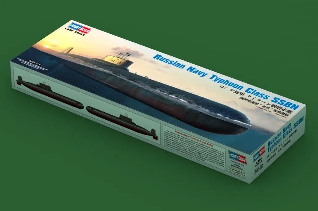 Hobbyboss Modellino - Russian Navy Typhoon Class SSBN Sottomarino Scala 1:350