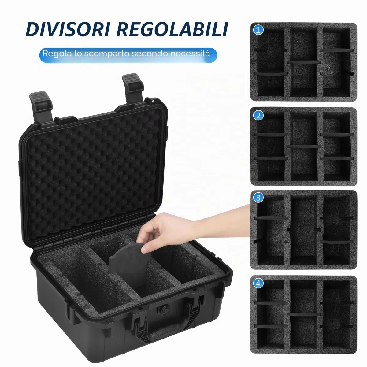 Top Loader Box Scatola Di Conservazione Per 3" X 4" 35PT Top Loaders Con Partizioni Rimovibili Compatibile Con Carte Gradinate E Non Protette