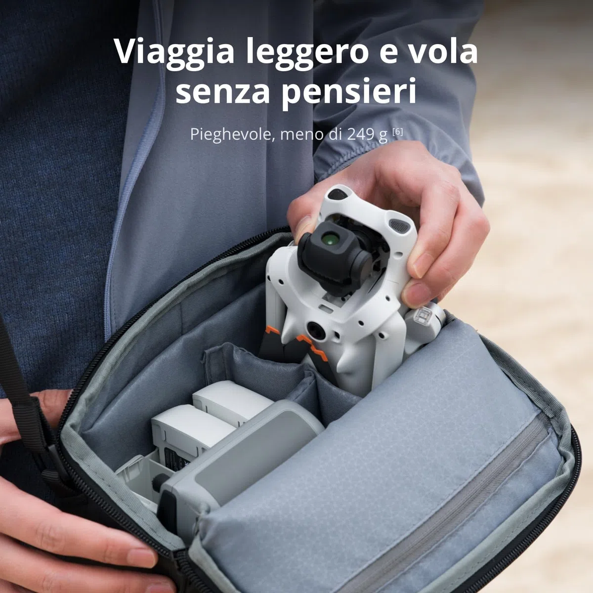 DJI Lito 1 Combo 2 Batterie Bundle, drone con fotocamera 4K, rilevamento degli ostacoli, ActiveTrack, video 4K e immagini 8K, trasmissione video 15 km, C0 (Lito 1 Combo)