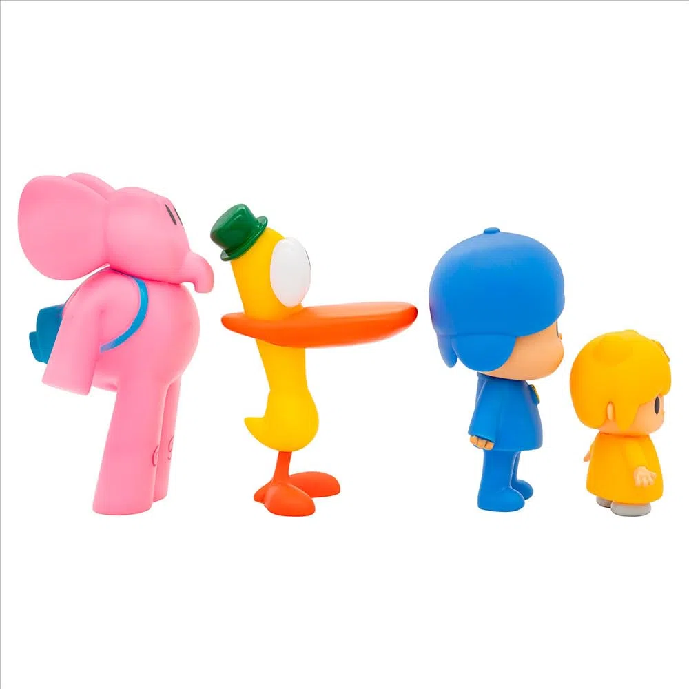 Pack 4 Super Figure Pocoyó e Suoi Amici