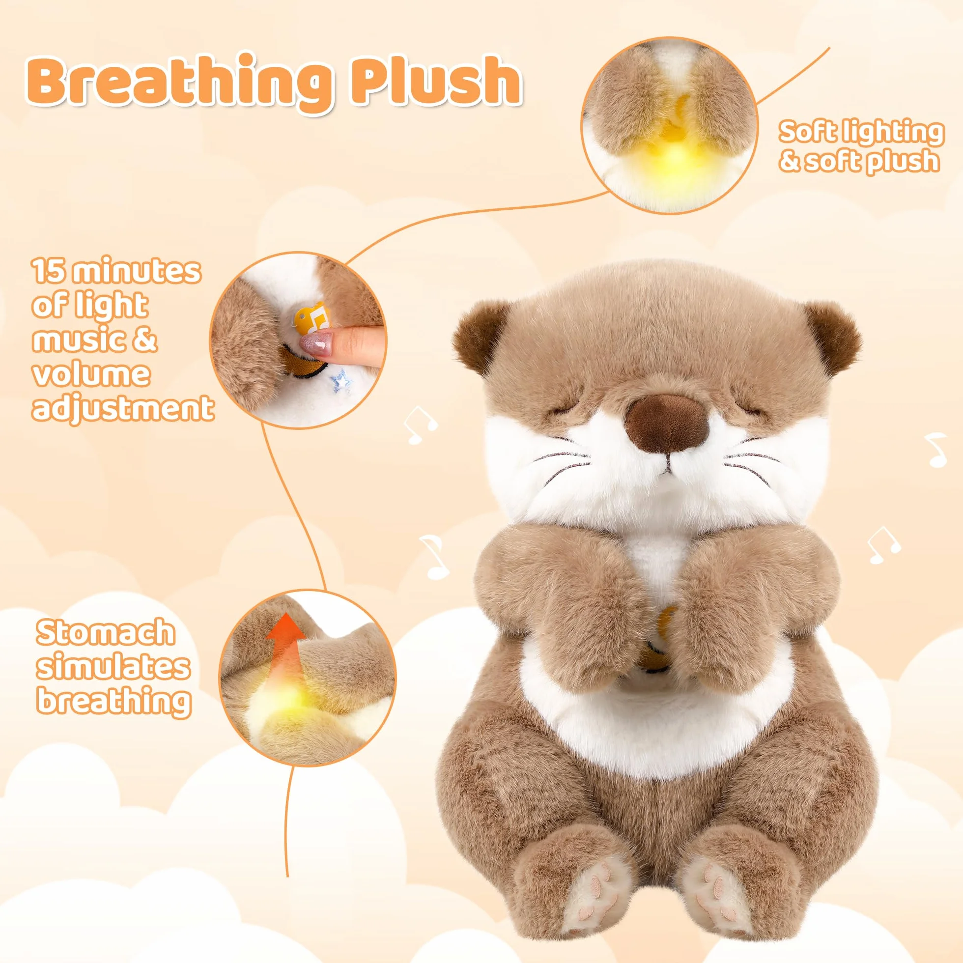 Schlummer - Peluche a forma di lontra