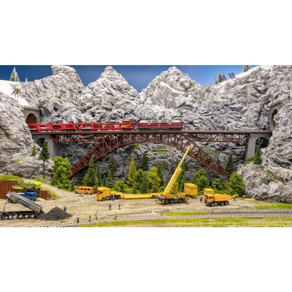 Ponte in acciaio ferroviario