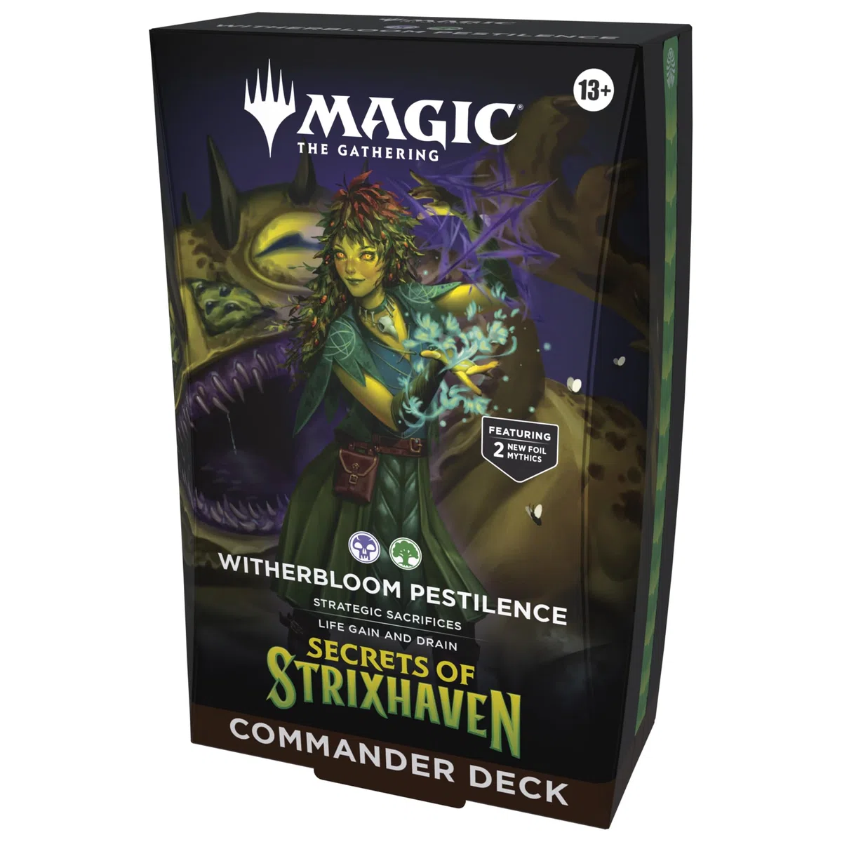 Mazzo Commander Magic: The Gathering I Segreti di Strixhaven - Infestazione a Germoglioscuro (Versione Inglese)