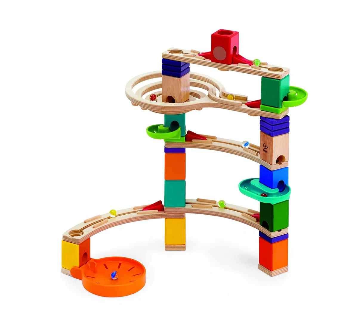 Hape Quadrilla - Corsa con Suspense | Pista per biglie di ultima generazione: divertimento STEAM dai 4 anni in su