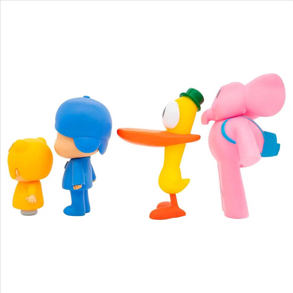 Pack 4 Super Figure Pocoyó e Suoi Amici