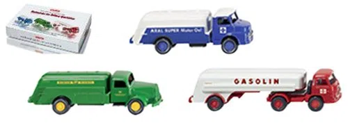 WIKING 1/87 tanker set Tankers from German everyday life (japan import)