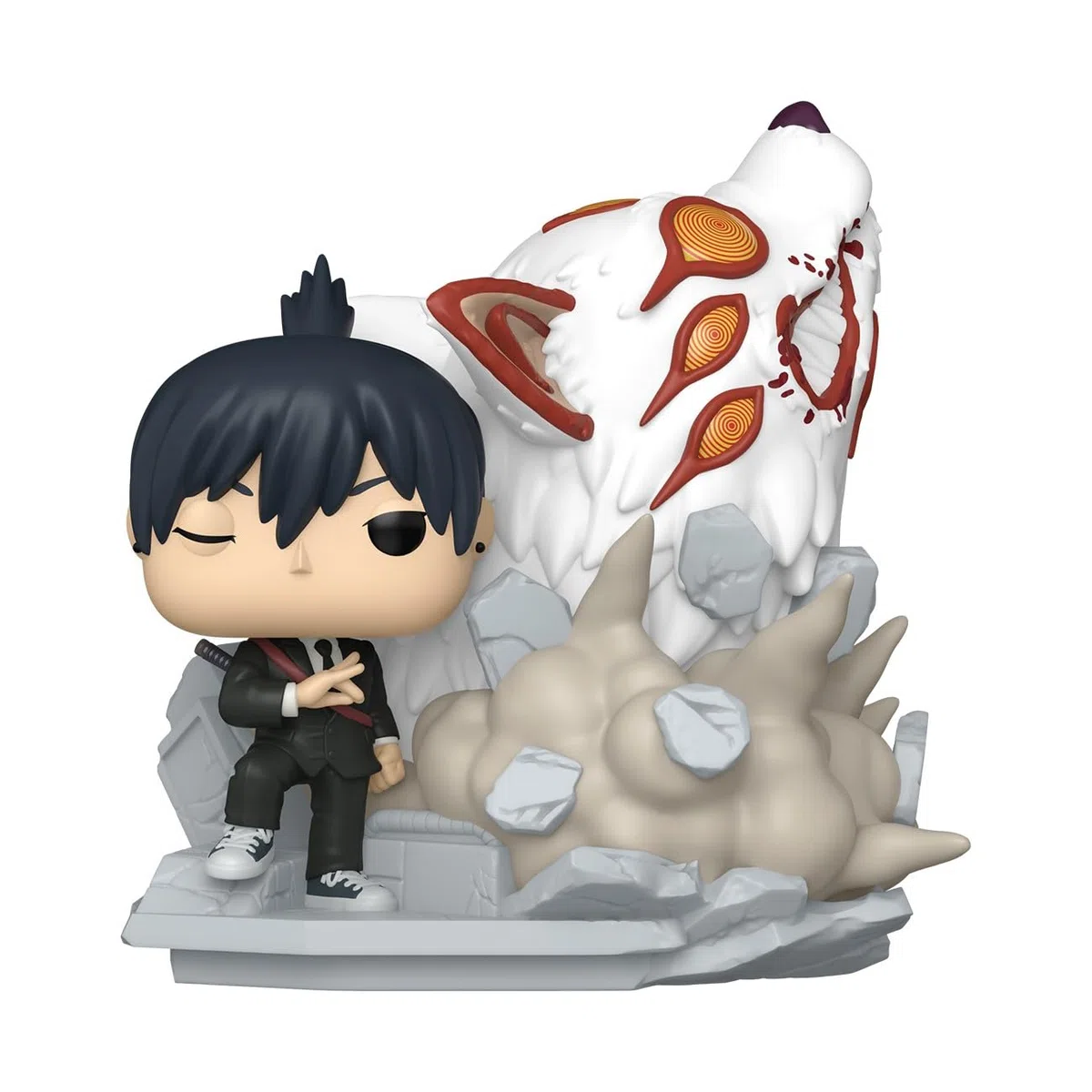 Funko Pop! Moment: Chainsaw Man - Aki Hayakawa - (Fox Devil) - Figura in Vinile da Collezione - Idea Regalo - Merchandising Ufficiale - Giocattoli per Bambini e Adulti - Anime Fans