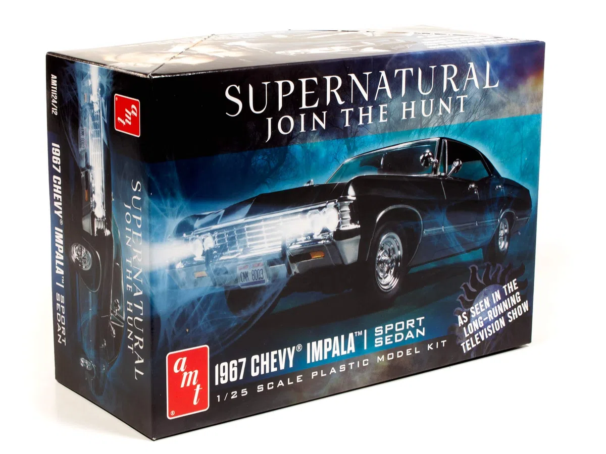 AMT Ertl 1967 Chevy Impala 4 porte, Night Hunter, AMT1124, multicolore