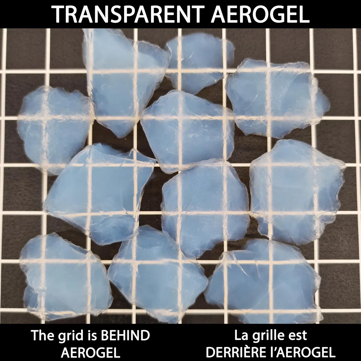 Aerogel di Silice - Solido ultra leggero 250 ml