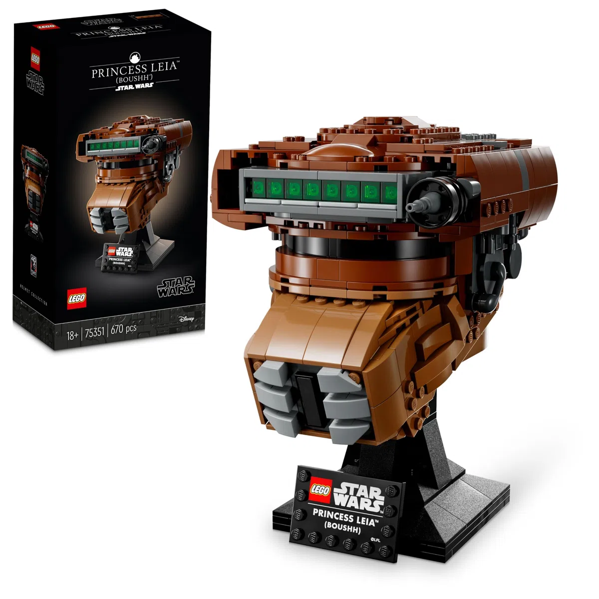 LEGO Star Wars Princess Leia (Boushh) Helm (75351)