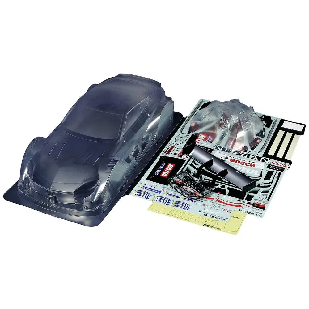 TAMIYA 51731 Kar.-Satz Motul Autech Z 2023 RS257mm - Accessori per auto radiocomandata, carrozzeria di ricambio, RC, modellismo, multicolore