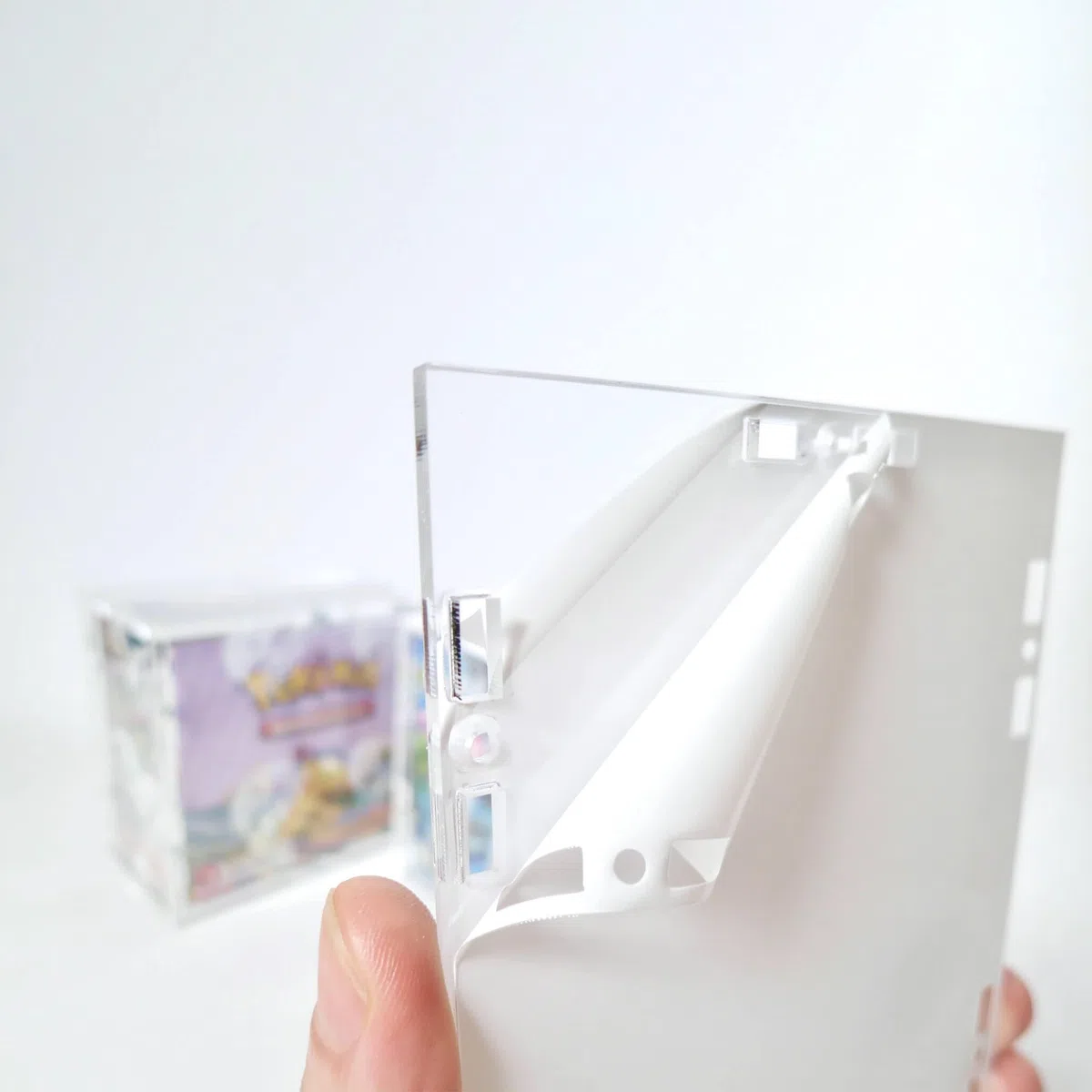 custodia in acrilico adatto a Pokemon 151 Ultra Premium Collezione Collection UPC Teca acrylic case Plexiglass Protezione