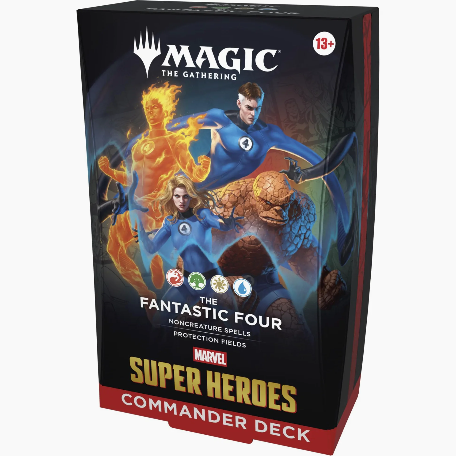 Mazzo Commander di Magic: The Gathering - Marvel Super Heroes - I Fantastici Quattro (Versione Inglese)