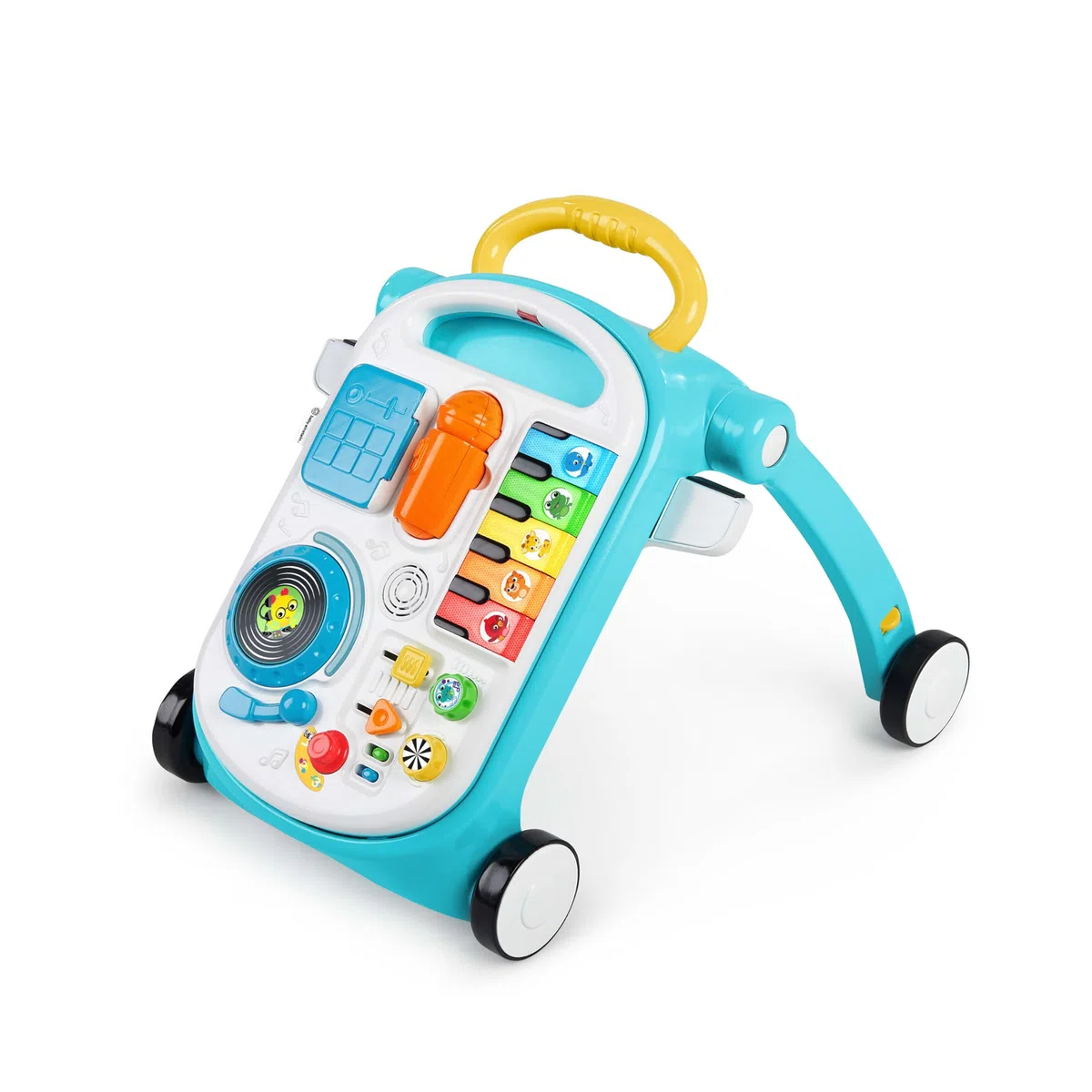 Baby Einstein, Girello e Tavolo Attività, Primi Passi, 4 in 1 Mix 'N Roll, Giocattolo Musicale per L'apprendimento, 100+ Suoni, Colori e Animali, Sviluppo Motorio, da 6 Mesi+