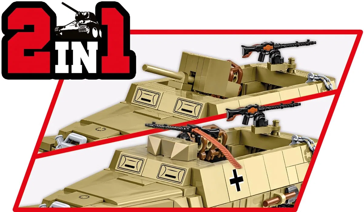 Cobi Historical Collection World War II 3130 Half Track SD.Kfz 3130
