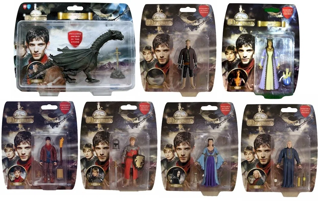 Action Figure - Set completo di sette (7)