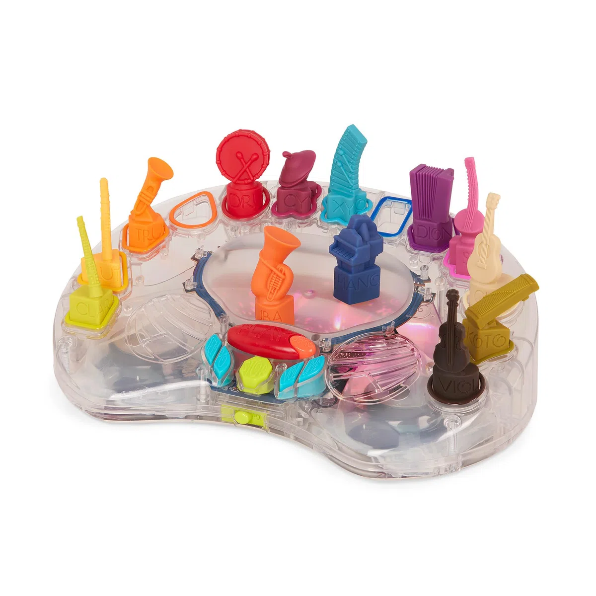 B. toys - Sinfonia in B. - Giocattolo musicale interattivo - 13 Strumenti musicali - Palco con canzoni e luci - Orchestra interattiva per bambini - 3 anni +