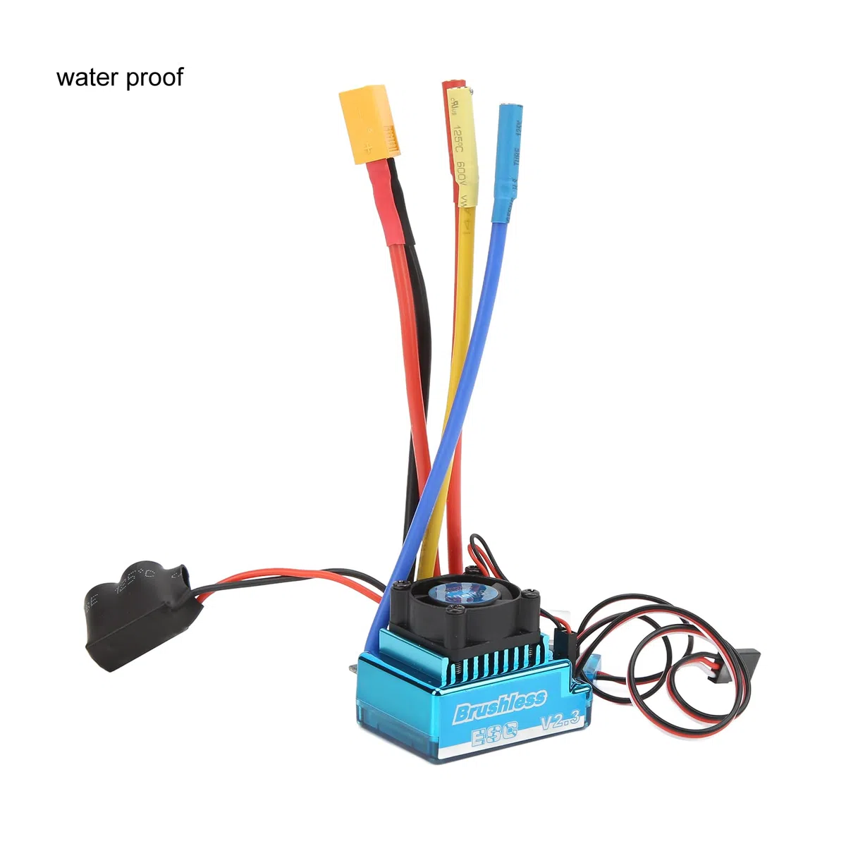 RC Brushless ESC 120A Regolatore di velocità Elettrico programmabile XT60 Plug Brushless ESC per 1/10 1/8 RC Car