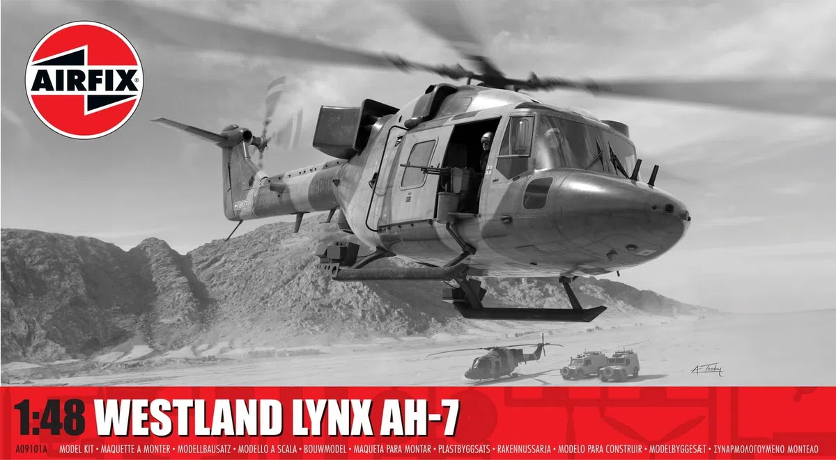 Airfix Kit Modello A09101A Westland Lynx AH-7 1:48