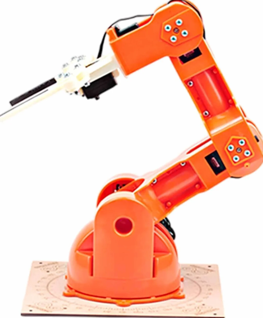 Arduino Tinkerkit Braccio Robot [T050000_AEU] - Kit completo per assemblare e programmare un braccio robotico, ideale per imparare la robotica, la programmazione e il controllo dei motori
