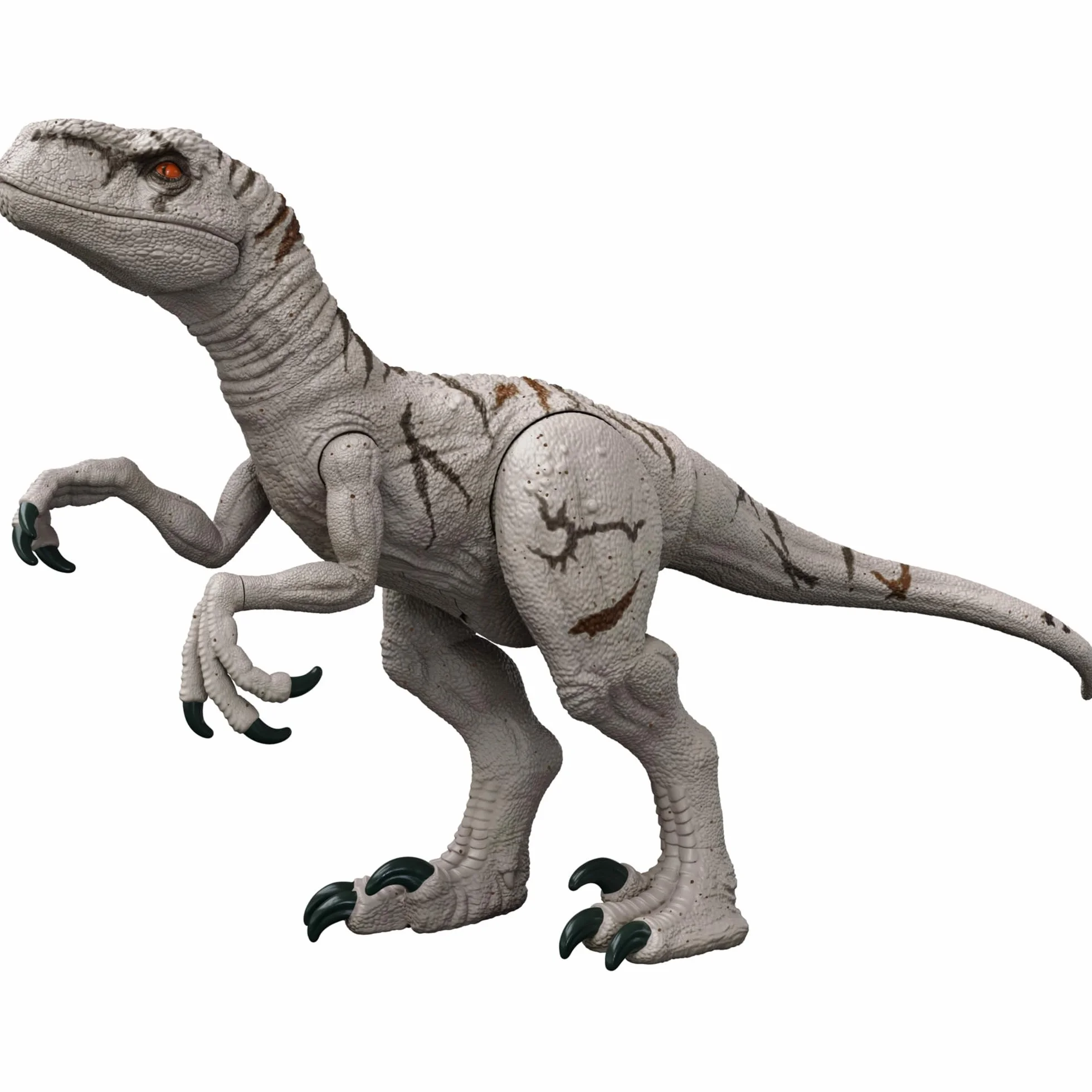 Mattel Jurassic World-Super Colossal, Istinto di Sopravvivenza Dinosauro Veloce Snodato, Giocattolo per Bambini 4+ Anni, HFR09