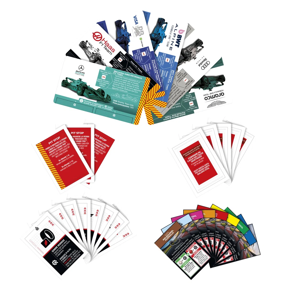 Gioco da tavolo Monopoly edizione F1