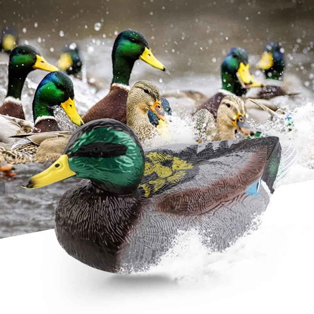 V201 RC Boat RC Duck Boat 2.4Ghz Caccia Motion Duck Boat Impermeabile per Piscina Pond Garden Decor