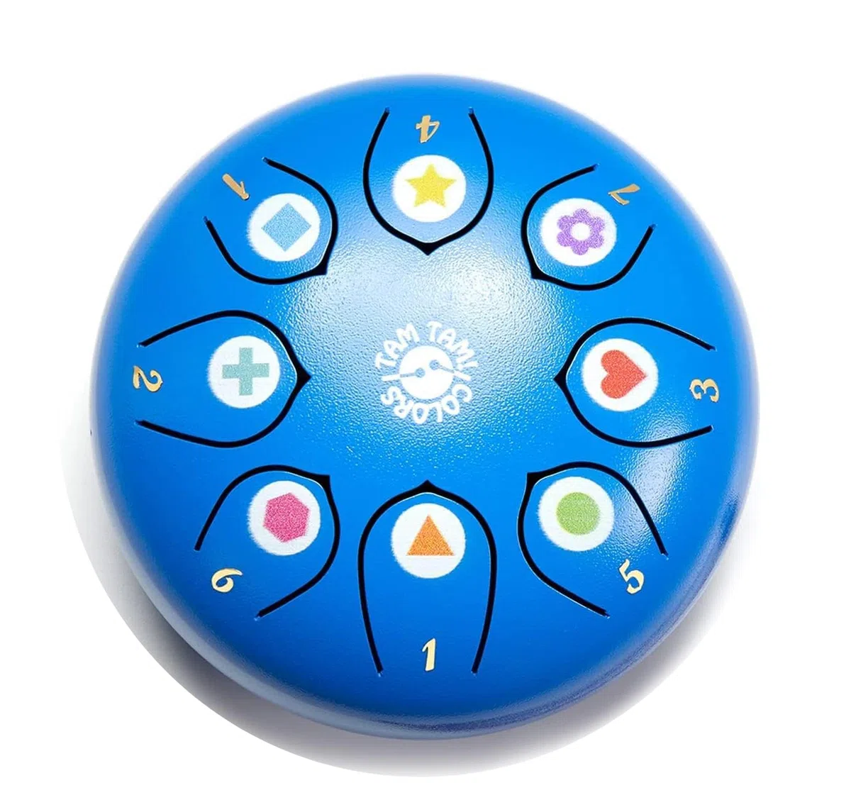 LA PUERTA MÁGICA Tamburo HANDPAN Strumenti Musicali Bambini - Tamburo Bambino I 6 pollici 8 note I Strumento a Percussione Musicale per Bambini - Regalo Originale per Bambina e Bambino dai 3 anni