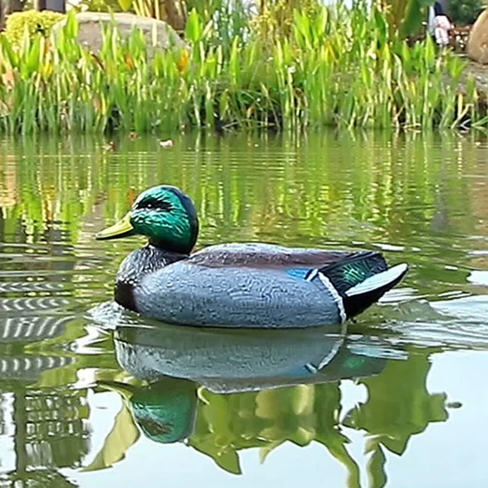 V201 RC Boat RC Duck Boat 2.4Ghz Caccia Motion Duck Boat Impermeabile per Piscina Pond Garden Decor
