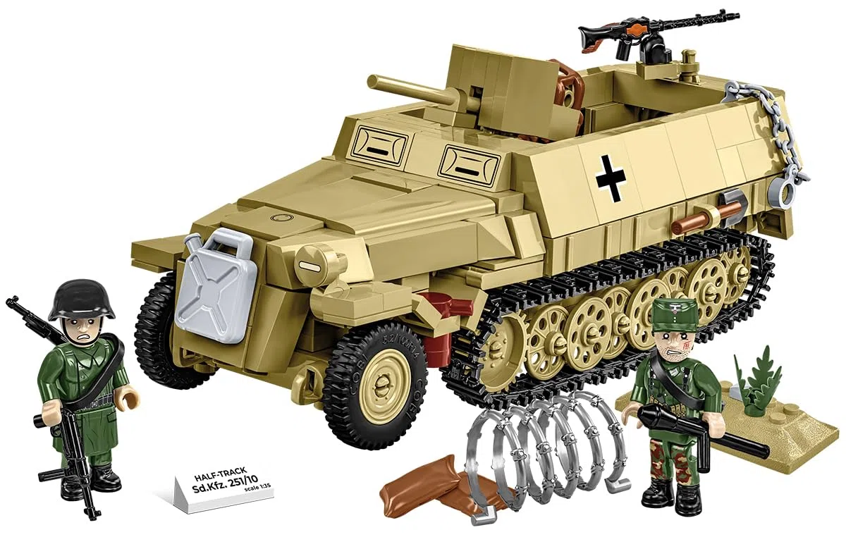 Cobi Historical Collection World War II 3130 Half Track SD.Kfz 3130