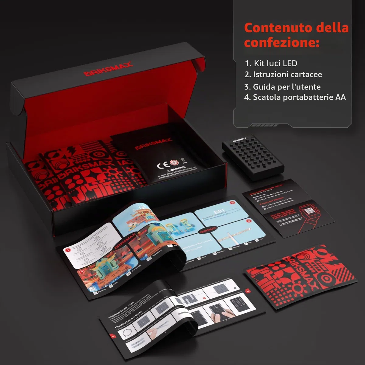 BRIKSMAX Kit di luci 2.0 compatibile con Lego ONE Piece The Baratie Floating Restaurant 75640 Set di costruzione - Kit di illuminazione a LED (solo accessori), tecnologia per nascondere i cavi per