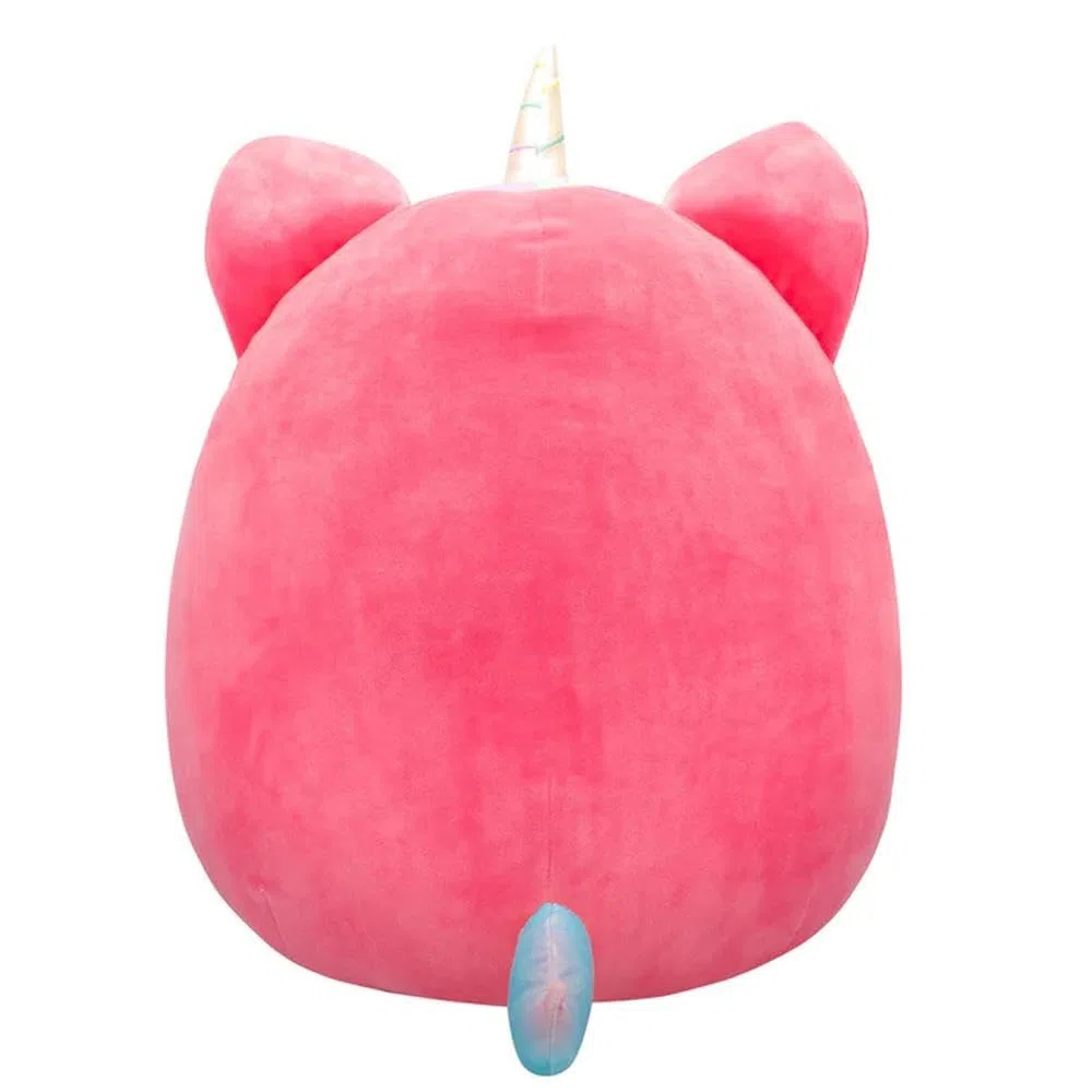 Squishmallows Squishmallow - Peluche Sienna il gatto unicorno, 40 cm, originale 2025