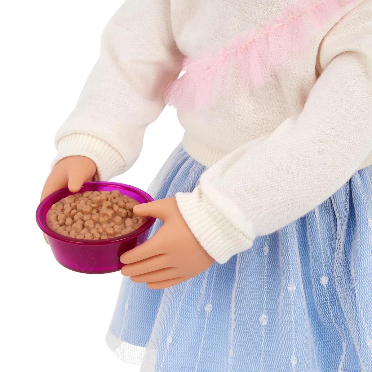 Our Generation - Mindy e Pepper - Set di bambole e gatti da 46 cm - Animale di peluche gattino - Accessori per letti e cure per animali domestici - Giocattolo per bambini dai 3 anni in su