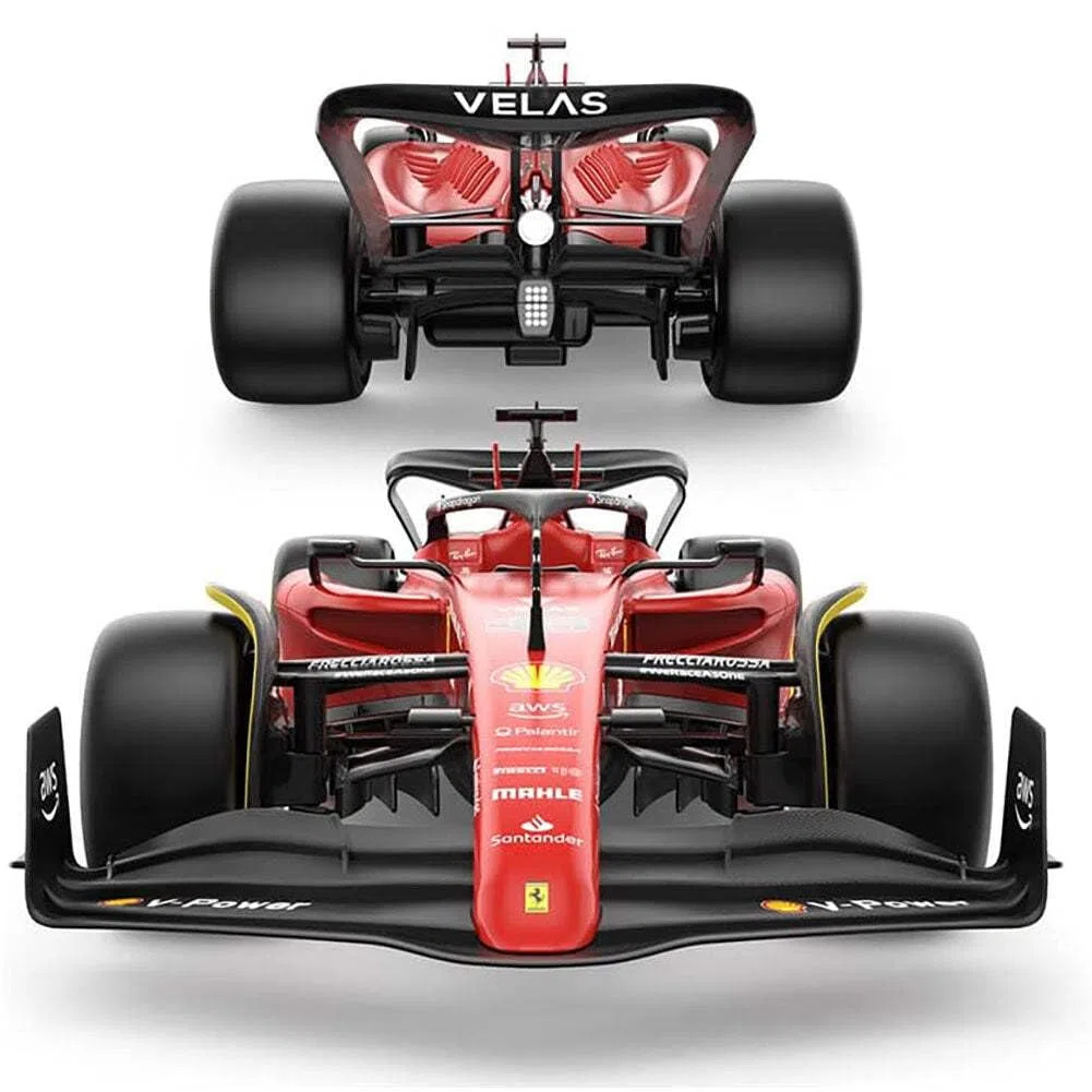 CMJ RC Cars Auto telecomandata Ferrari F1 F1-75 (scala 1:18) - Auto telecomandata 2022 Formula 1 piloti - Charles LeClerc + Carlos Sainz Drive To Surive