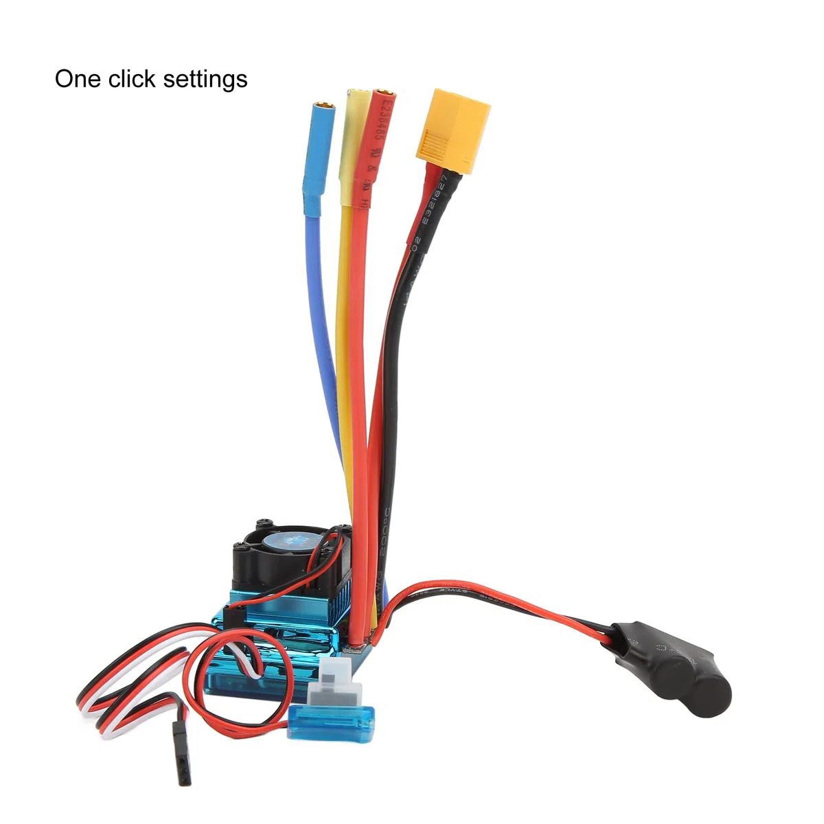 RC Brushless ESC 120A Regolatore di velocità Elettrico programmabile XT60 Plug Brushless ESC per 1/10 1/8 RC Car