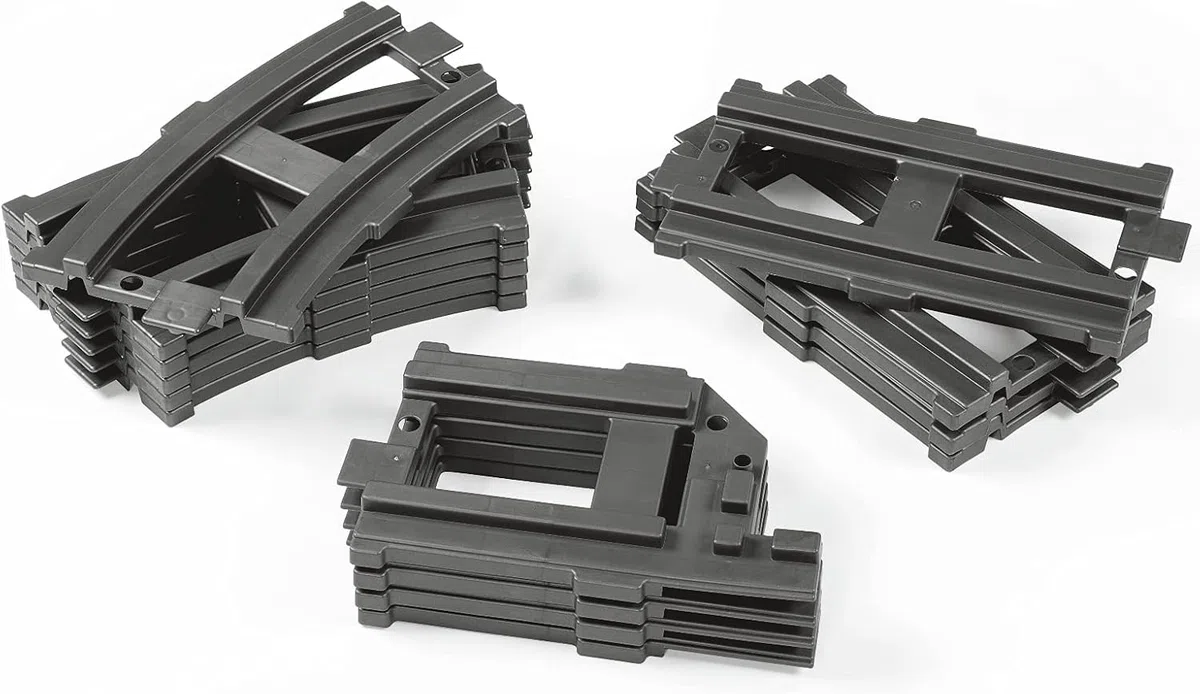 PEG Figure 8 - Kit Espansione Binari a Forma di 8 - Compatibile con Trenino Santa Fé