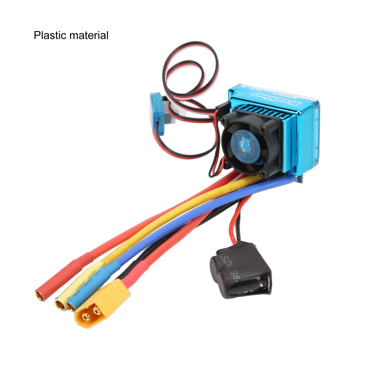 RC Brushless ESC 120A Regolatore di velocità Elettrico programmabile XT60 Plug Brushless ESC per 1/10 1/8 RC Car