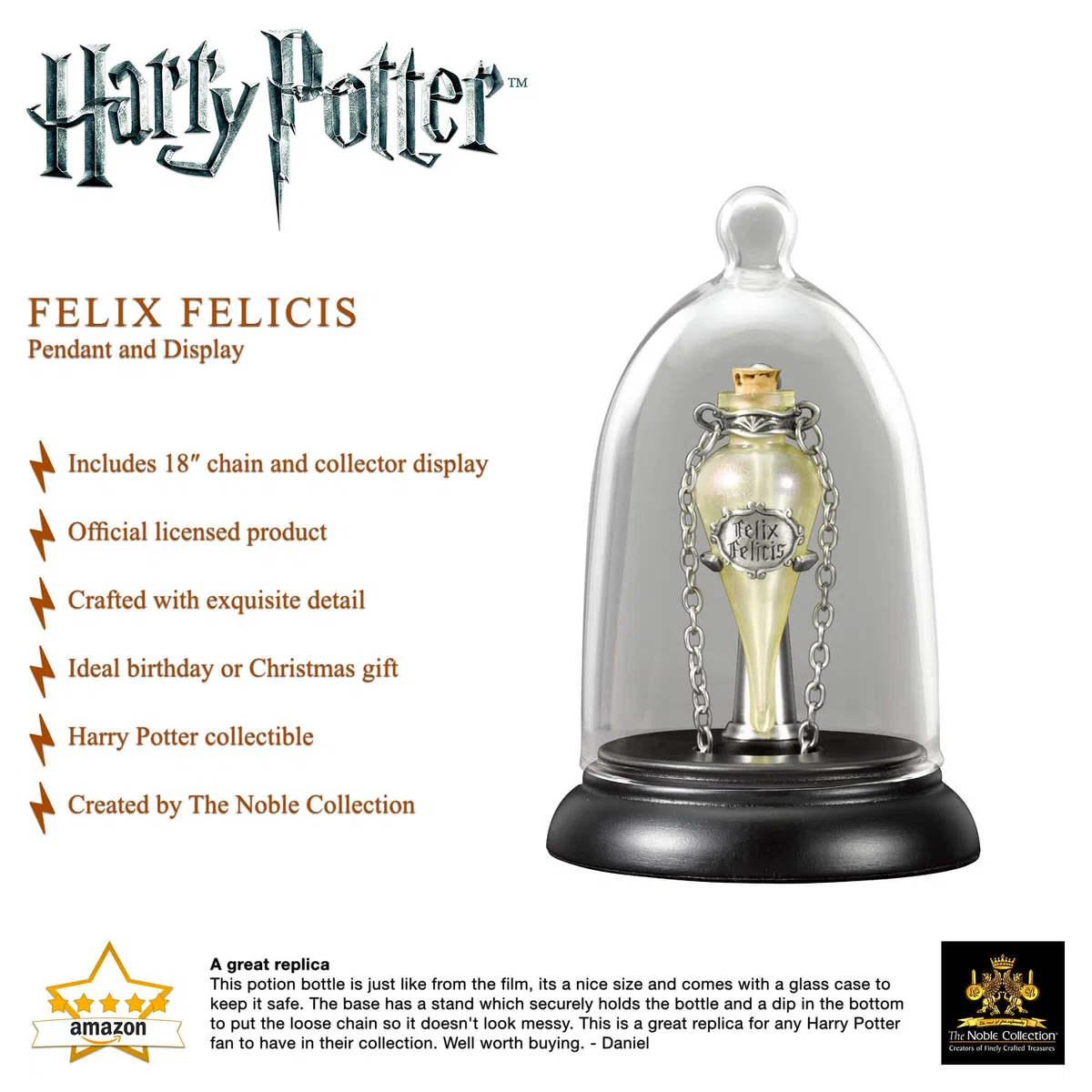 Nobile collezione-Harry Potter présentoir pour pendentif Felix Felicis