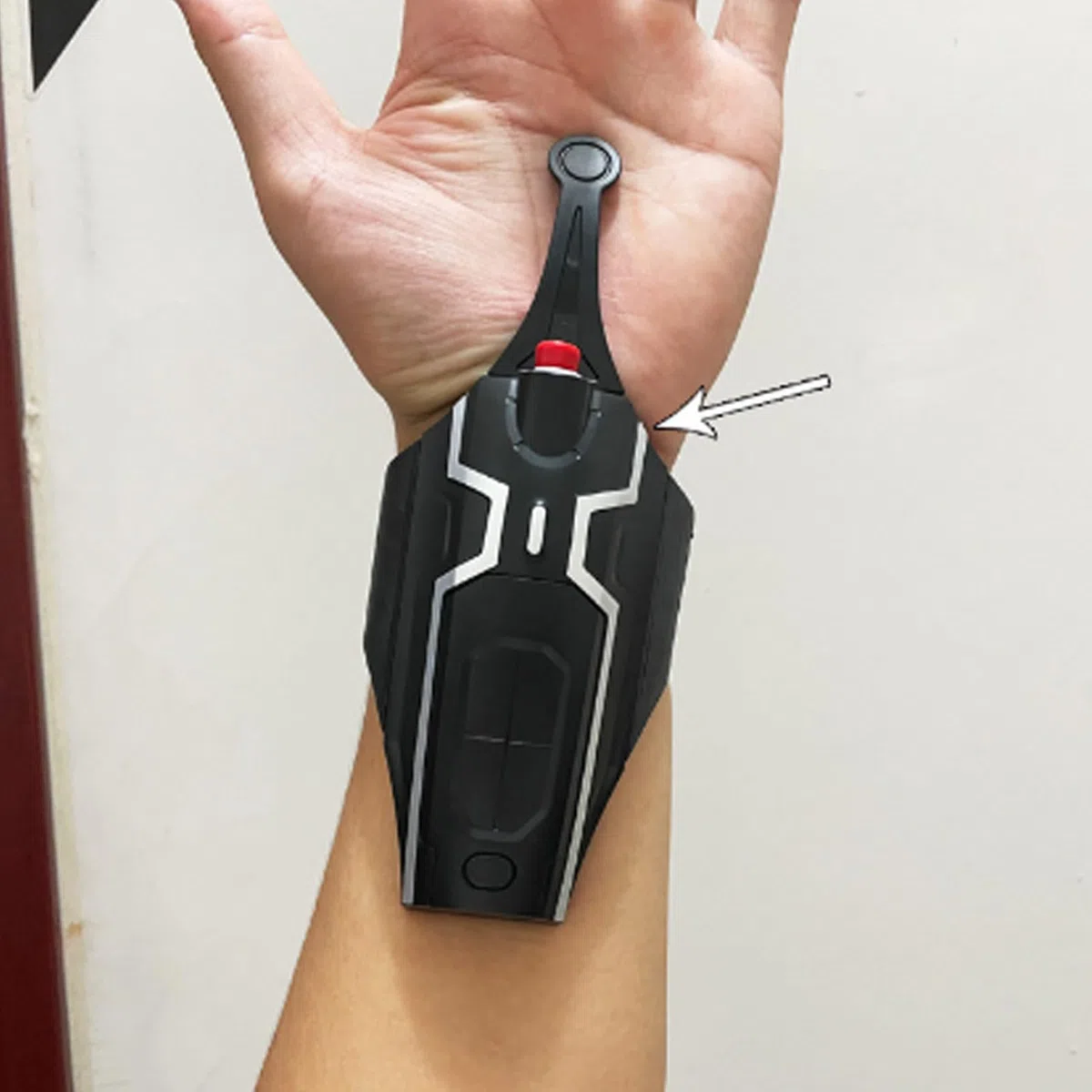 Naroote Ragnatela Giocattolo per Bambini, Spider Silk Launcher Super Hero Polso Giocattolo Distanza di Lancio con Testa Magnetica Adsorbimento Ventosa Sostituzione (seconda Generazione)