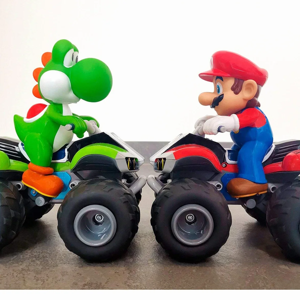 Carrera - 370200997X RC Mario Kart, Yoshi - Quad, Multicolore