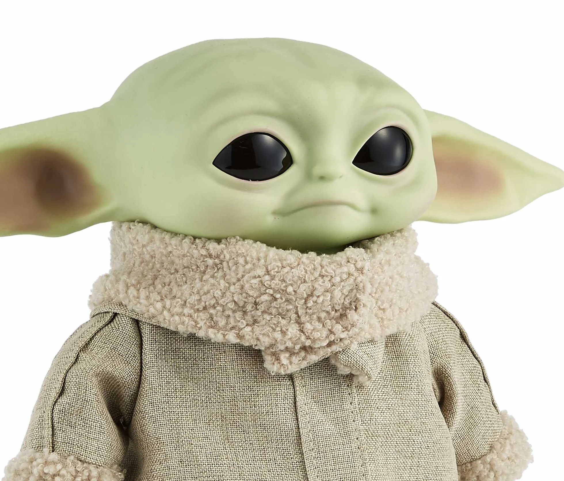 Mattel Star Wars The Mandalorian - Peluche The Child Animato Radiocomandato, personaggio di Baby Yoda della serie tv da collezione, alto 28 cm con suoni e movimenti, 3+ anni, GWD87