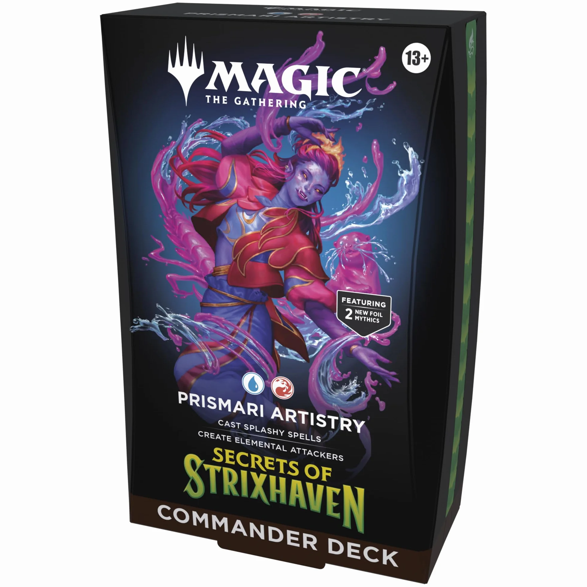 Mazzo Commander Magic: The Gathering I Segreti di Strixhaven - Talento di Prismari (Versione Inglese)