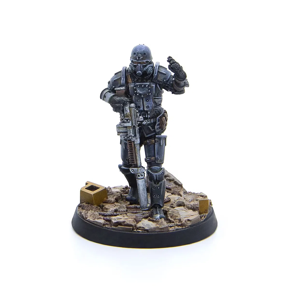 Flat River Group | Fallout Wasteland Warfare: Brotherhood of Steel - Combat Patrol | Miniatures | Unpainted